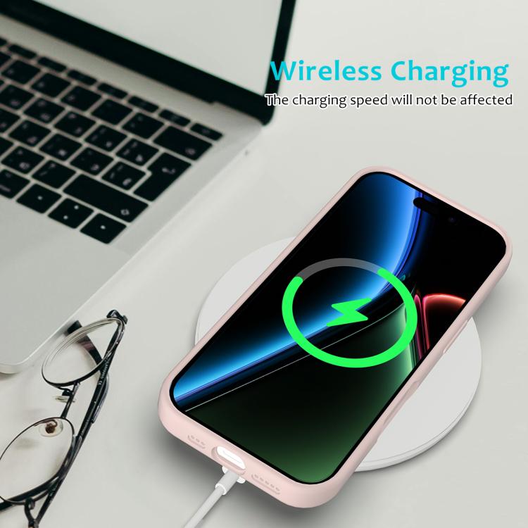 For iPhone 17 Solid Color Silicone Phone Case