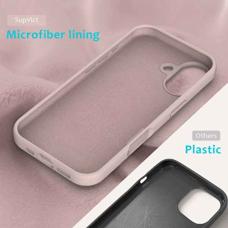 For iPhone 17 Solid Color Silicone Phone Case
