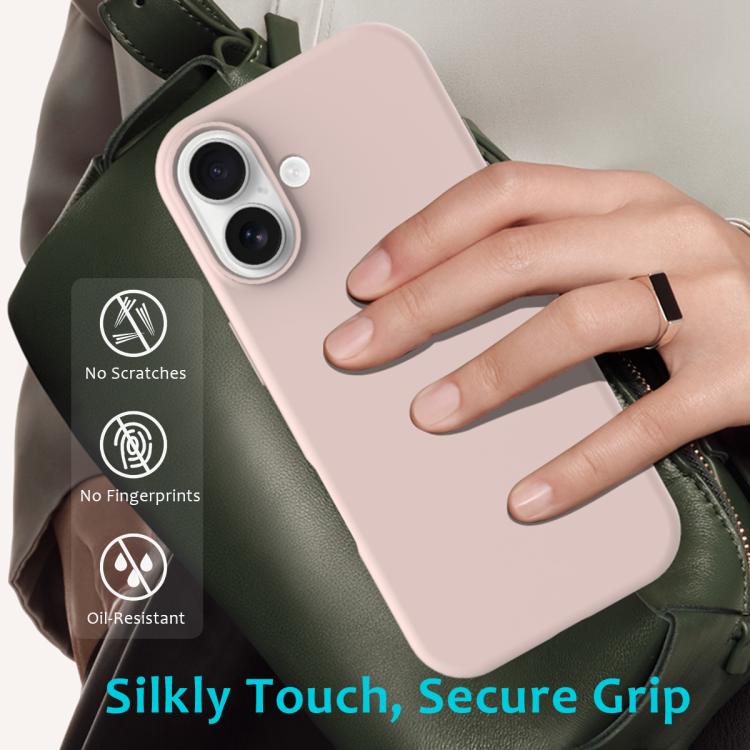 For iPhone 17 Solid Color Silicone Phone Case