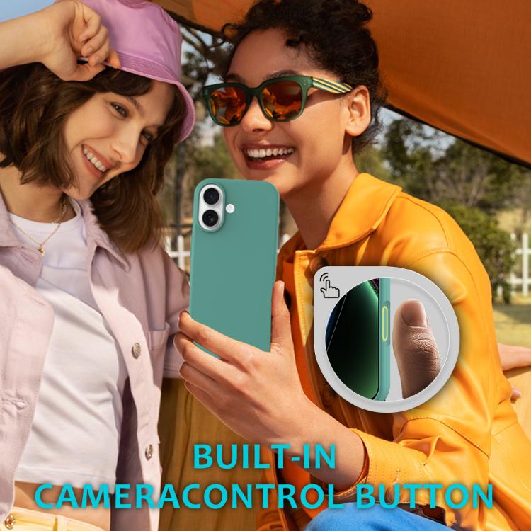 For iPhone 17 Solid Color Silicone Phone Case
