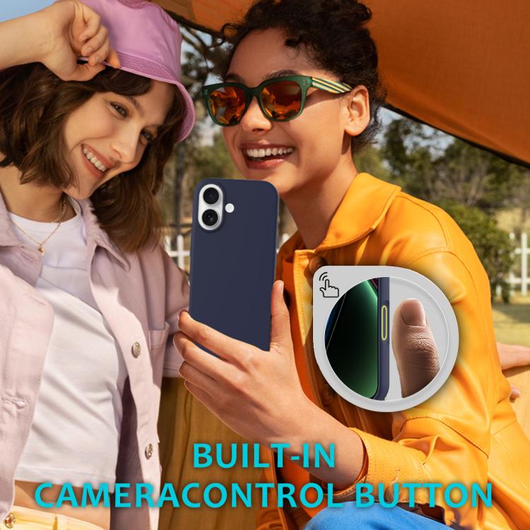 For iPhone 17 Solid Color Silicone Phone Case
