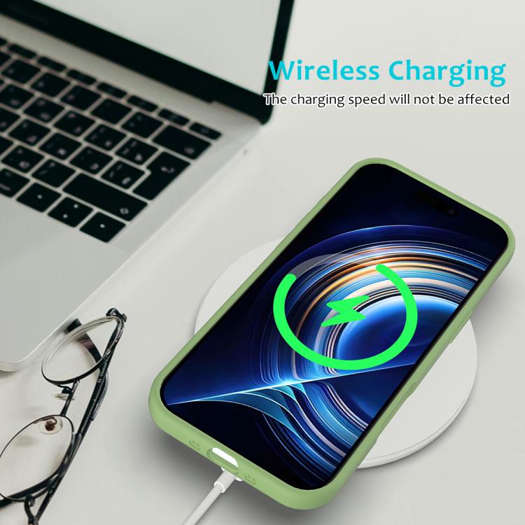 For iPhone Air Solid Color Silicone Phone Case