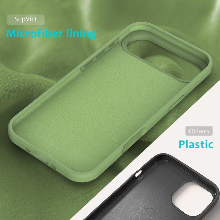 For iPhone Air Solid Color Silicone Phone Case