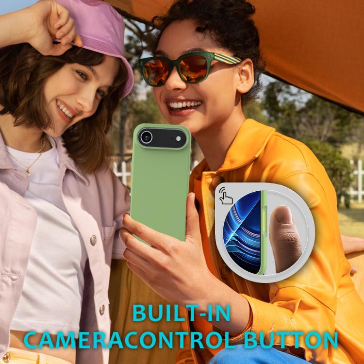 For iPhone Air Solid Color Silicone Phone Case
