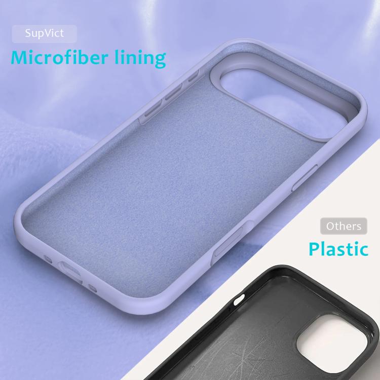 For iPhone Air Solid Color Silicone Phone Case