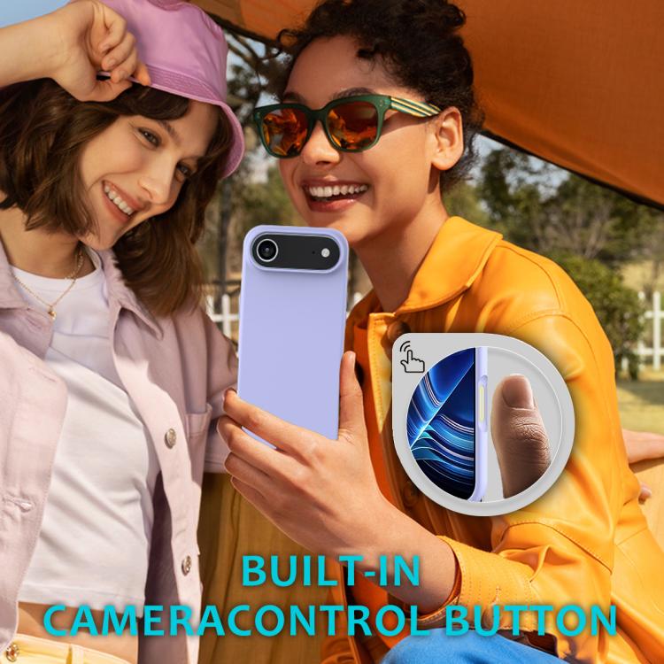 For iPhone Air Solid Color Silicone Phone Case