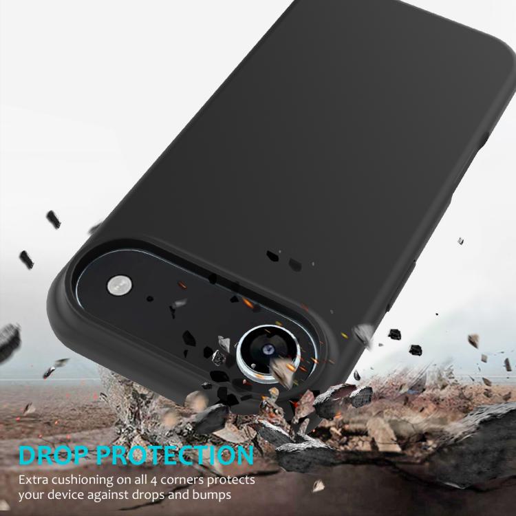 For iPhone Air Solid Color Silicone Phone Case