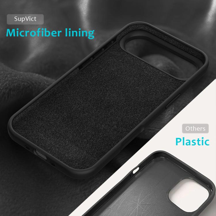 For iPhone Air Solid Color Silicone Phone Case