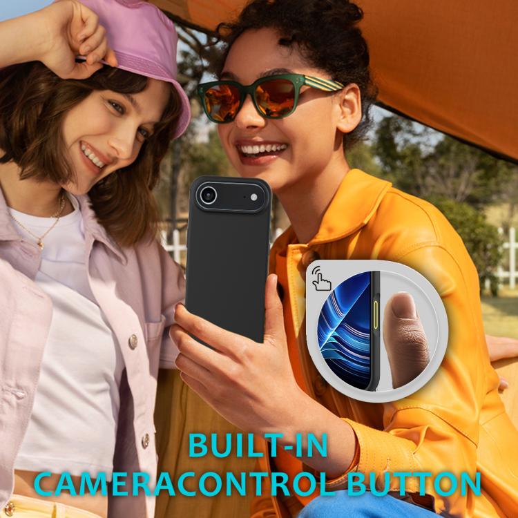 For iPhone Air Solid Color Silicone Phone Case