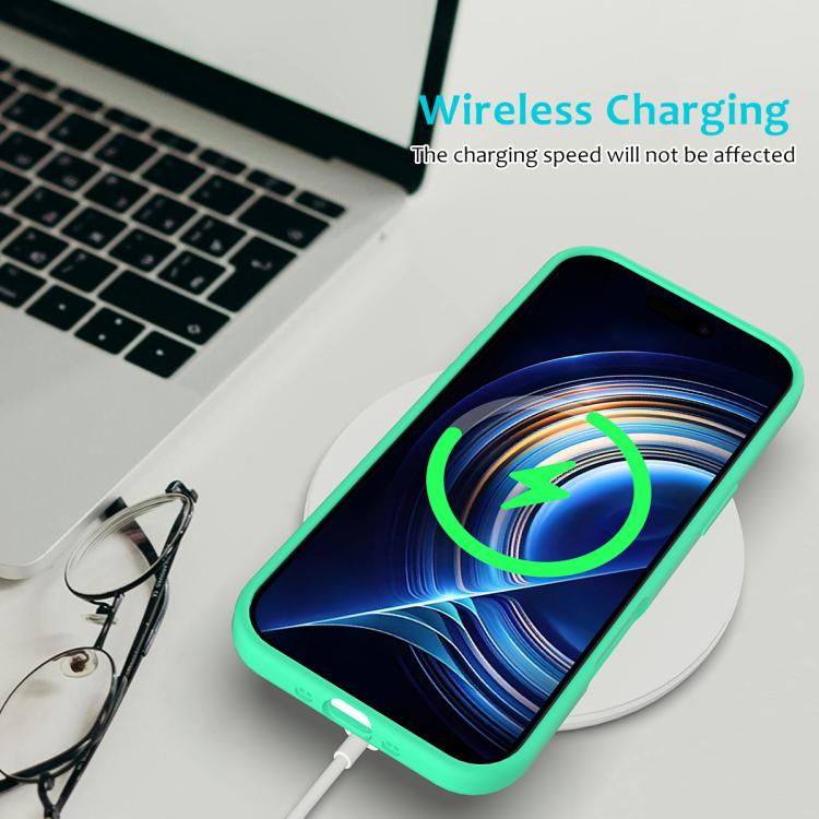For iPhone Air Solid Color Silicone Phone Case