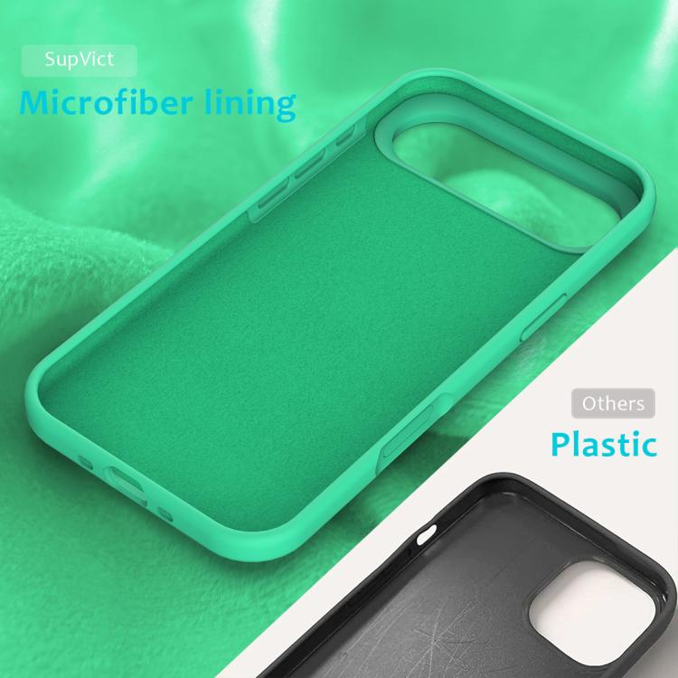 For iPhone Air Solid Color Silicone Phone Case