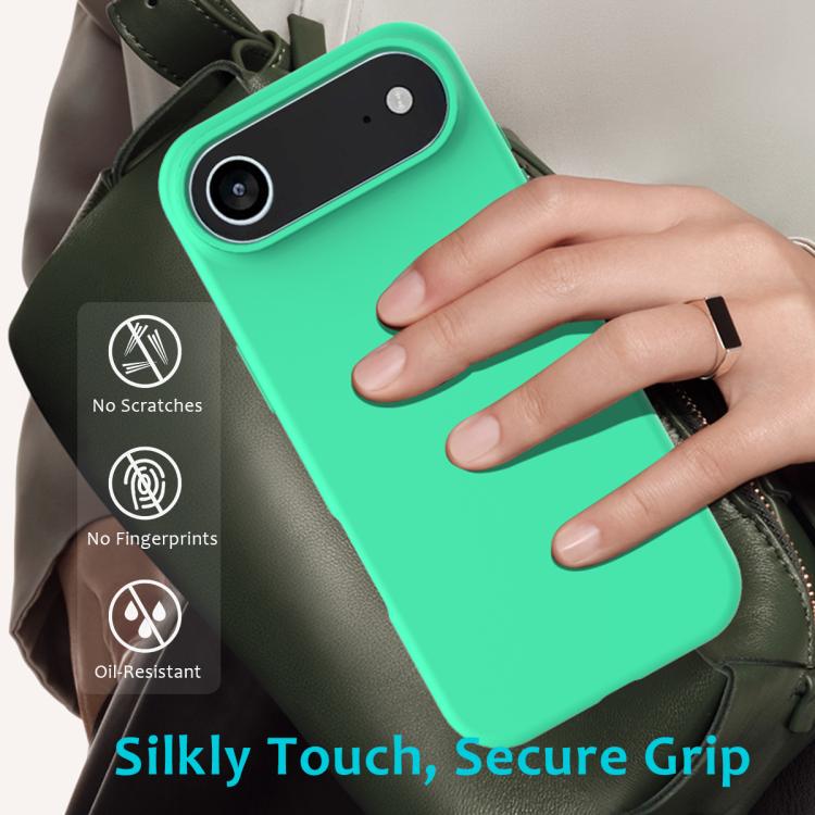 For iPhone Air Solid Color Silicone Phone Case