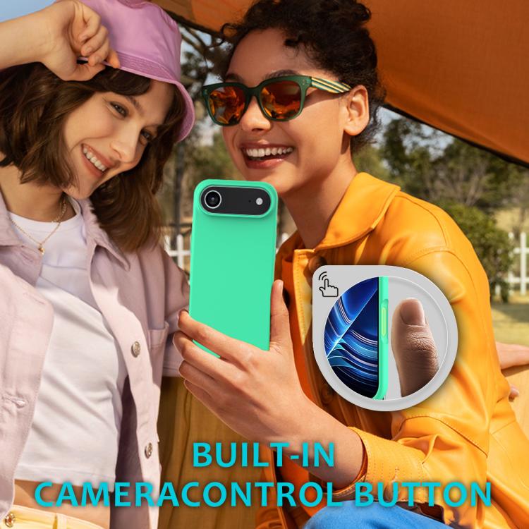 For iPhone Air Solid Color Silicone Phone Case