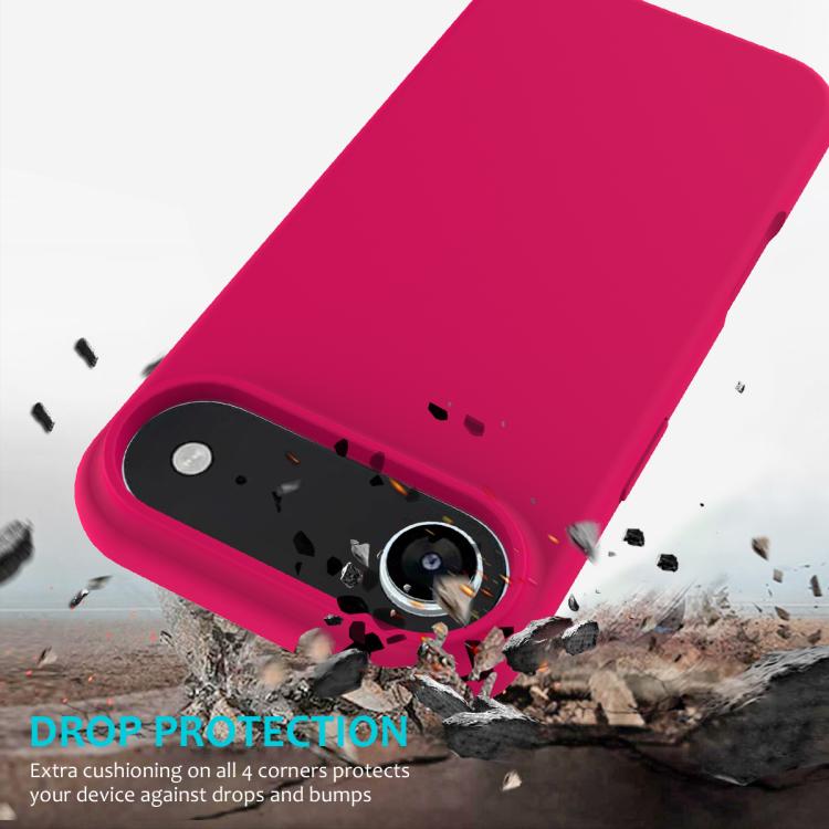 For iPhone Air Solid Color Silicone Phone Case