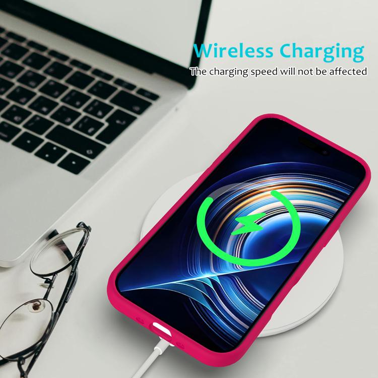For iPhone Air Solid Color Silicone Phone Case