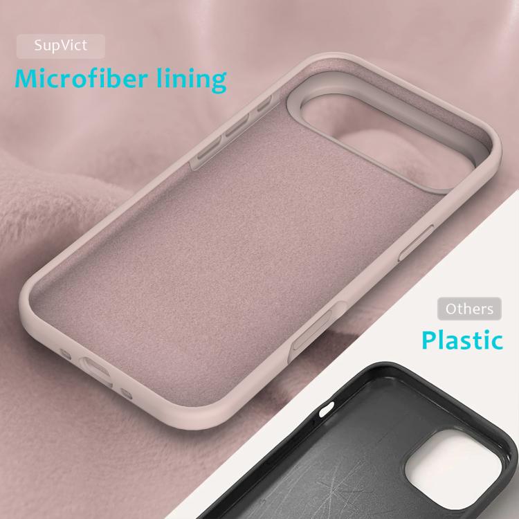 For iPhone Air Solid Color Silicone Phone Case