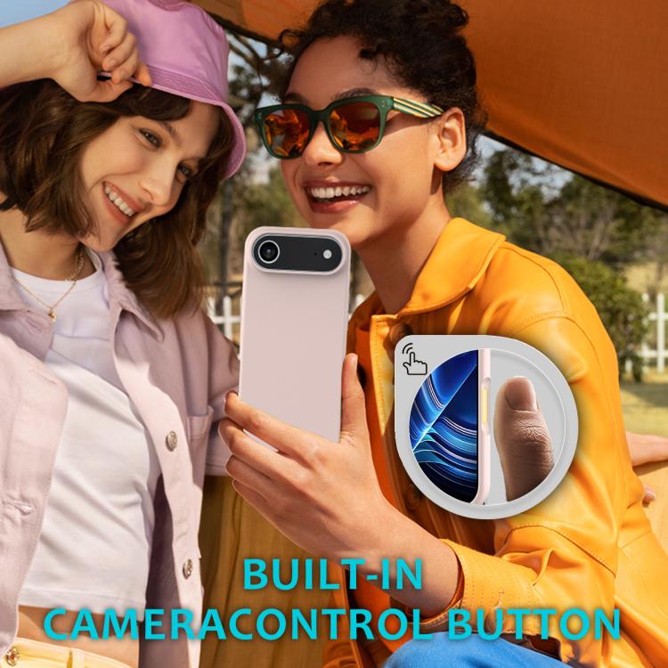 For iPhone Air Solid Color Silicone Phone Case