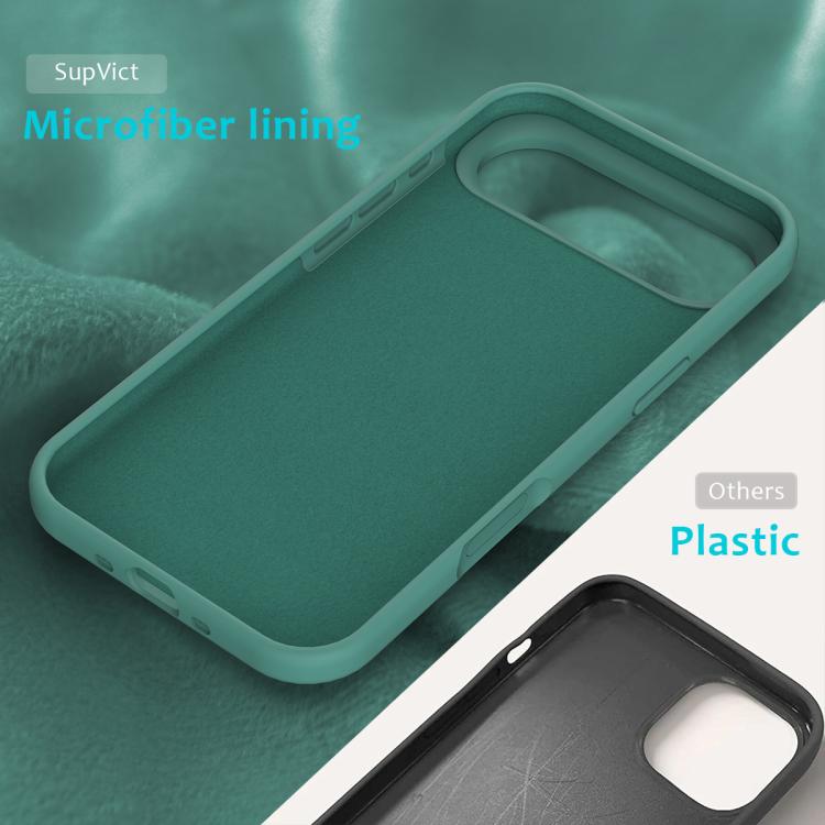 For iPhone Air Solid Color Silicone Phone Case