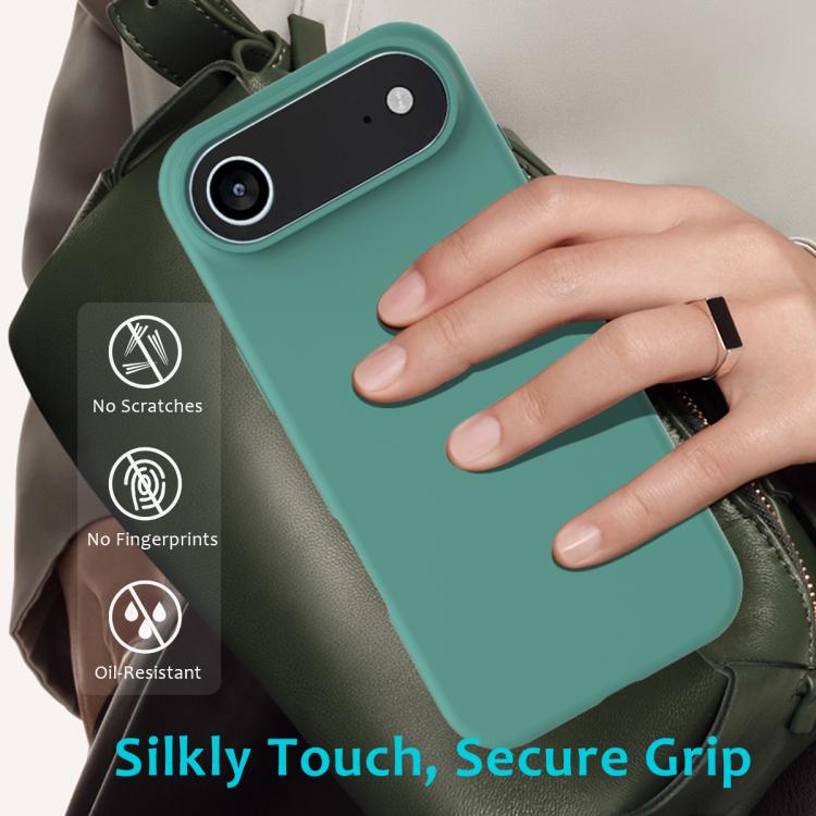 For iPhone Air Solid Color Silicone Phone Case