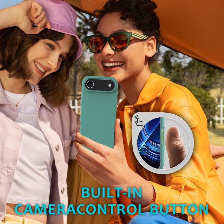 For iPhone Air Solid Color Silicone Phone Case