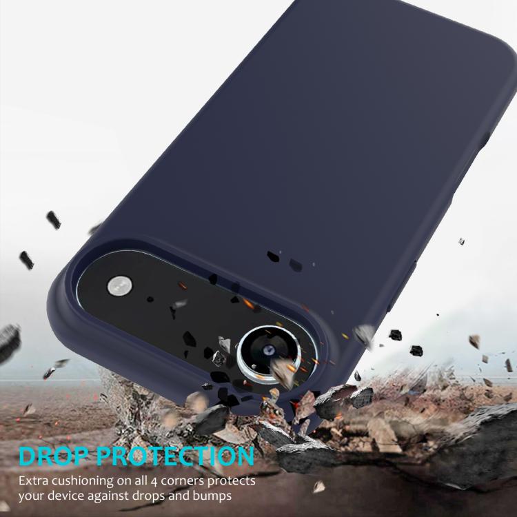 For iPhone Air Solid Color Silicone Phone Case