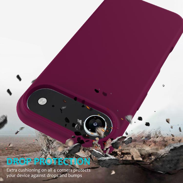 For iPhone Air Solid Color Silicone Phone Case