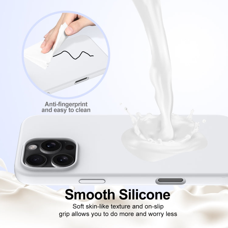 For iPhone 16 Pro Shockproof Silicone Magsafe Phone Case