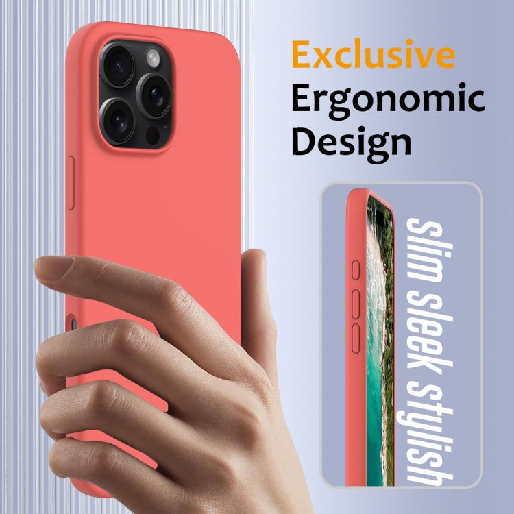 For iPhone 16 Pro Shockproof Silicone Magsafe Phone Case