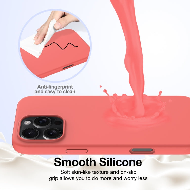 For iPhone 16 Pro Shockproof Silicone Magsafe Phone Case