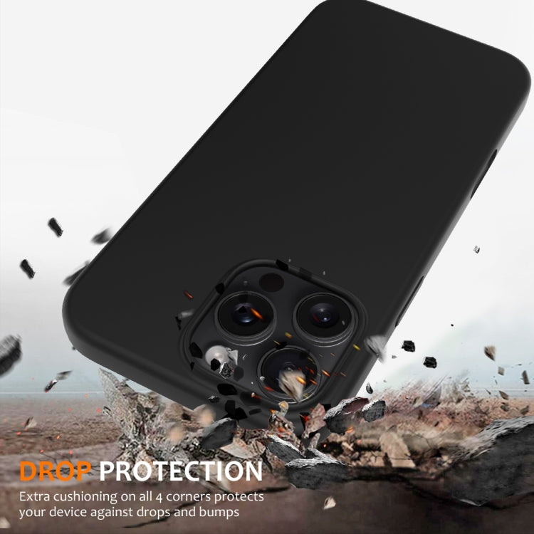 For iPhone 16 Pro Shockproof Silicone Magsafe Phone Case