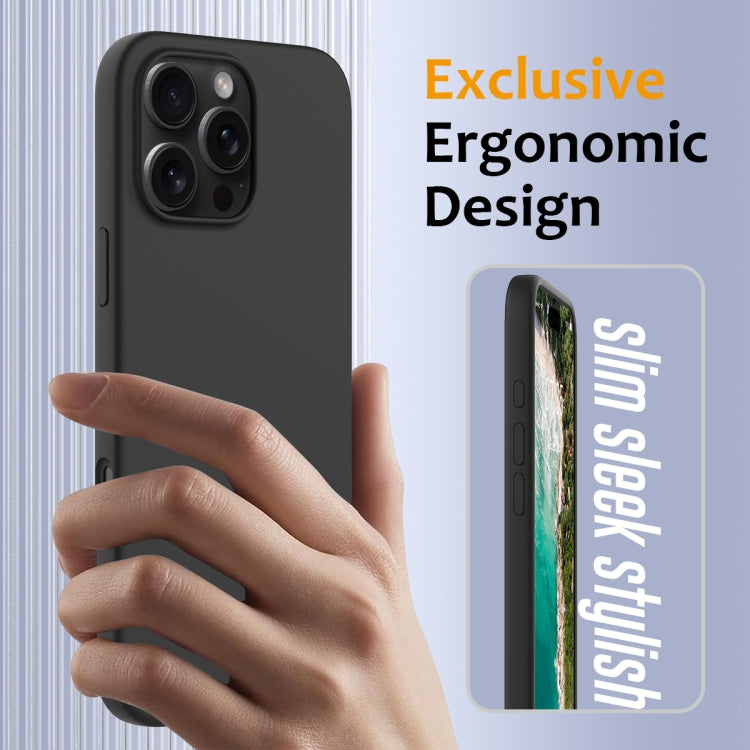 For iPhone 16 Pro Shockproof Silicone Magsafe Phone Case