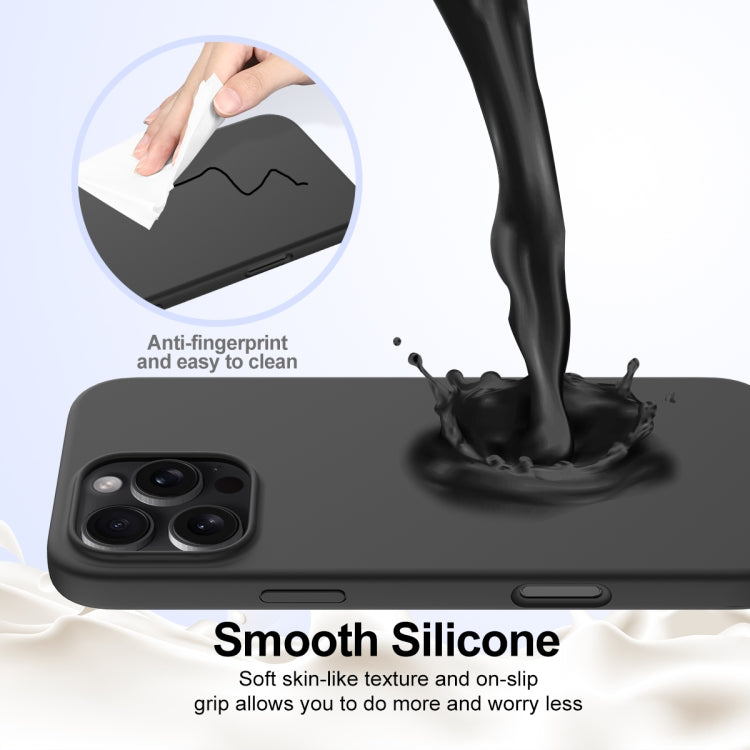 For iPhone 16 Pro Shockproof Silicone Magsafe Phone Case