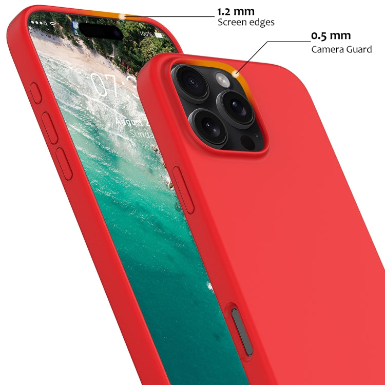 For iPhone 16 Pro Shockproof Silicone Magsafe Phone Case