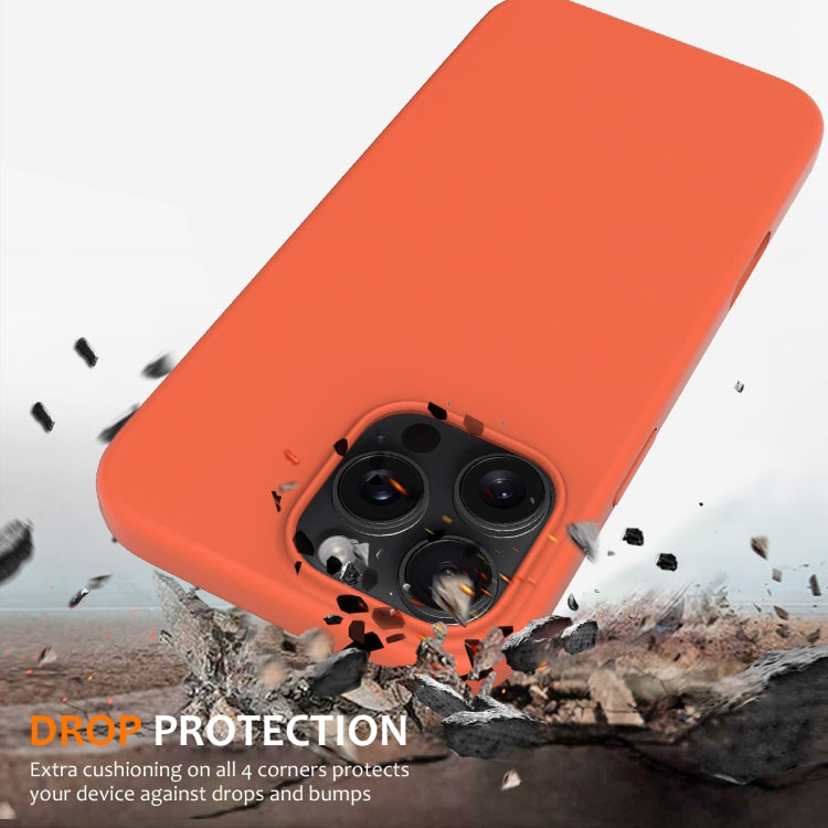 For iPhone 16 Pro Shockproof Silicone Magsafe Phone Case