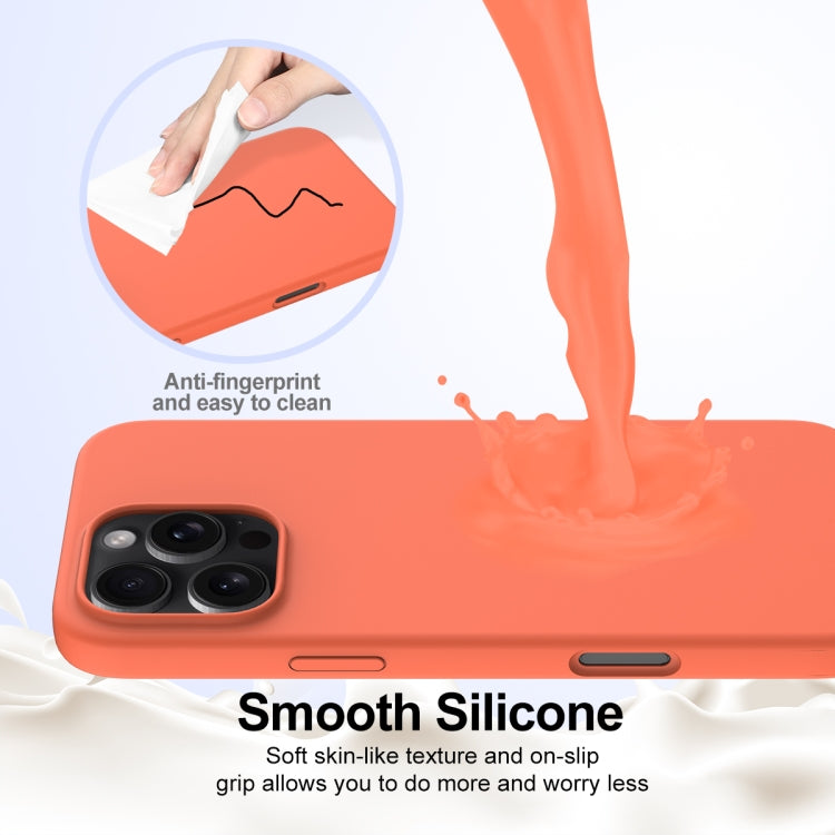 For iPhone 16 Pro Shockproof Silicone Magsafe Phone Case