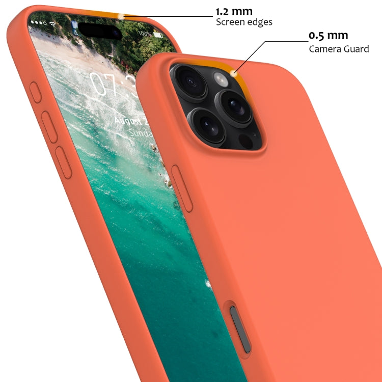 For iPhone 16 Pro Shockproof Silicone Magsafe Phone Case