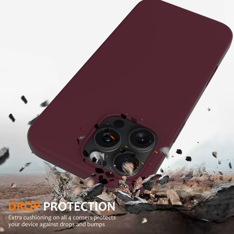 For iPhone 16 Pro Shockproof Silicone Magsafe Phone Case