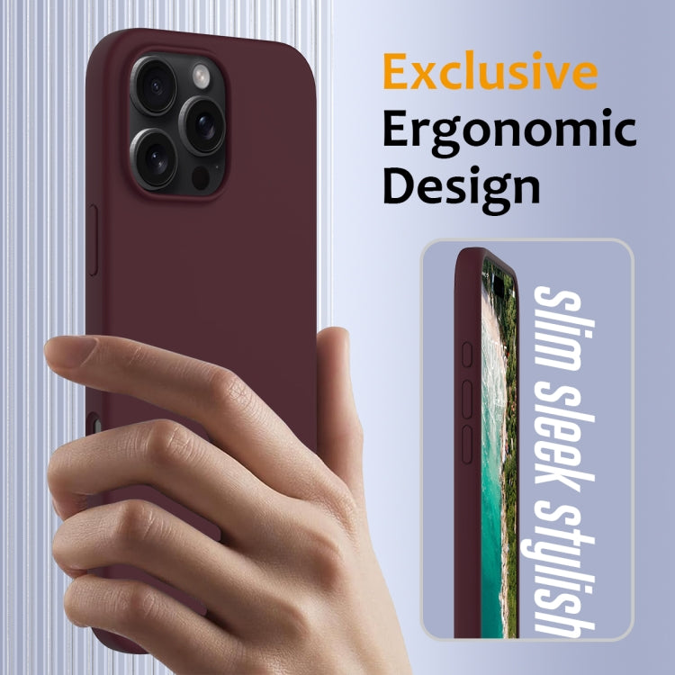 For iPhone 16 Pro Shockproof Silicone Magsafe Phone Case