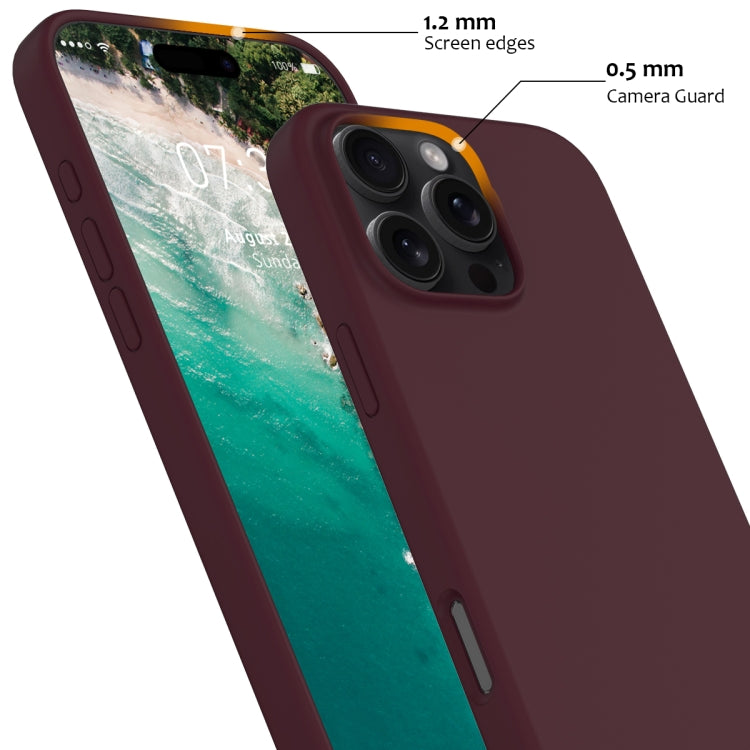 For iPhone 16 Pro Shockproof Silicone Magsafe Phone Case