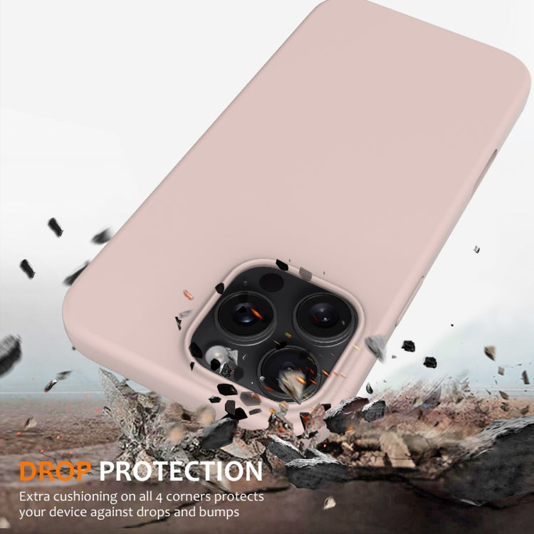 For iPhone 16 Pro Shockproof Silicone Magsafe Phone Case