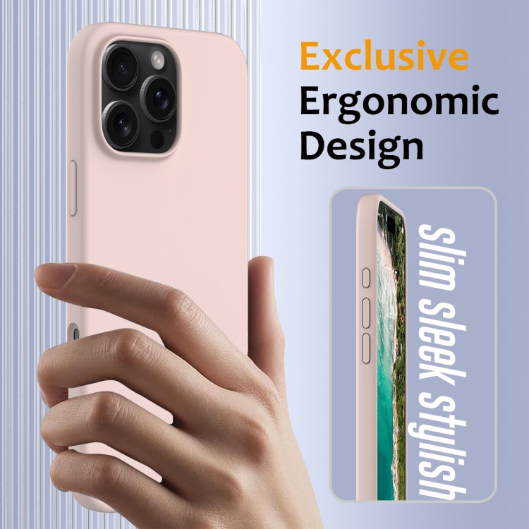 For iPhone 16 Pro Shockproof Silicone Magsafe Phone Case