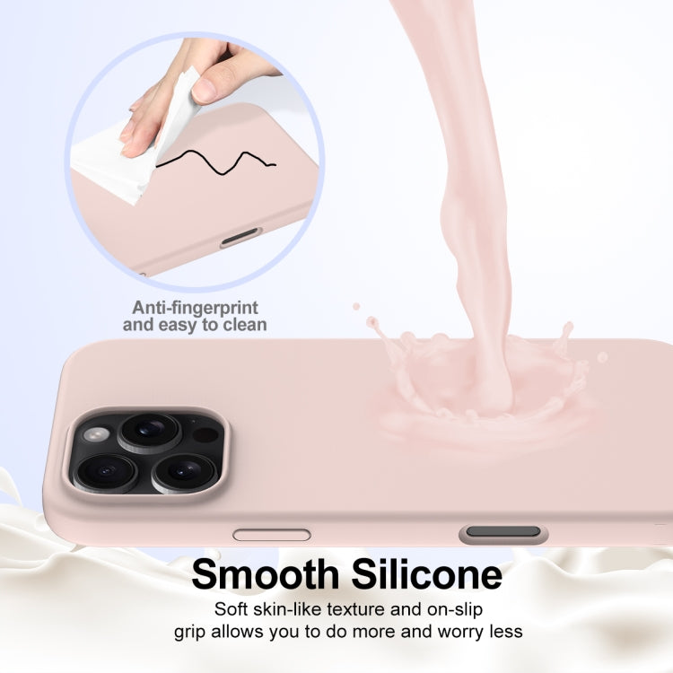 For iPhone 16 Pro Shockproof Silicone Magsafe Phone Case