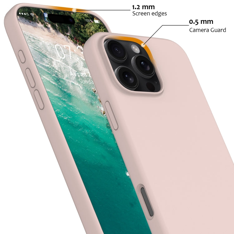 For iPhone 16 Pro Shockproof Silicone Magsafe Phone Case