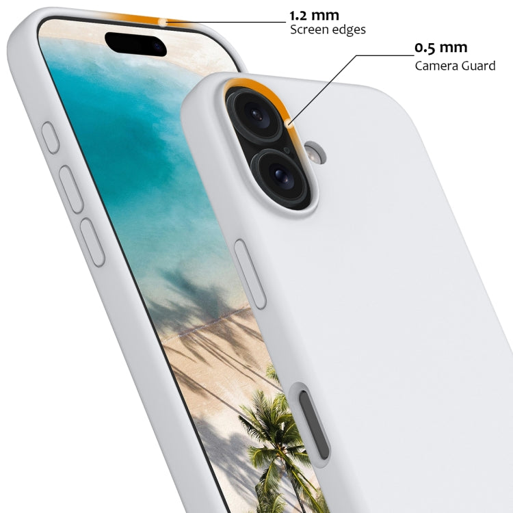 For iPhone 16 Plus Shockproof Silicone Magsafe Phone Case