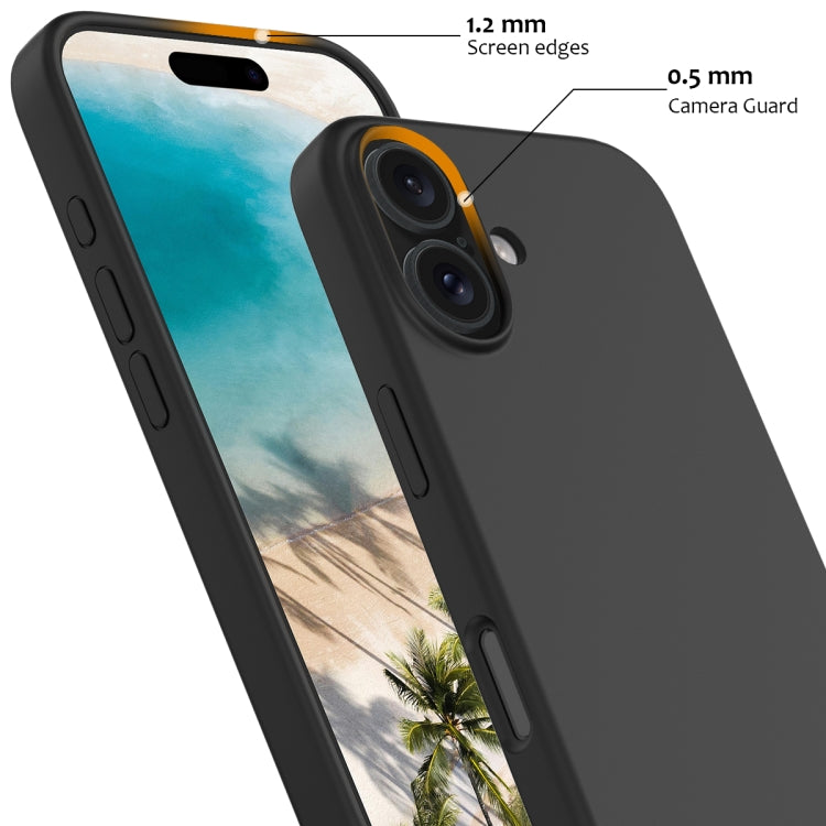 For iPhone 16 Plus Shockproof Silicone Magsafe Phone Case