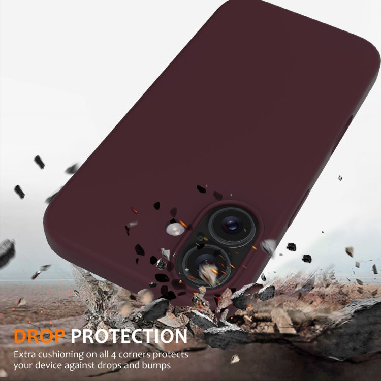 For iPhone 16 Plus Shockproof Silicone Magsafe Phone Case