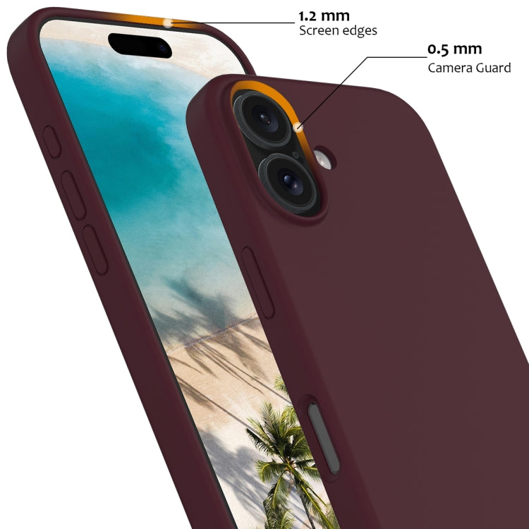 For iPhone 16 Plus Shockproof Silicone Magsafe Phone Case