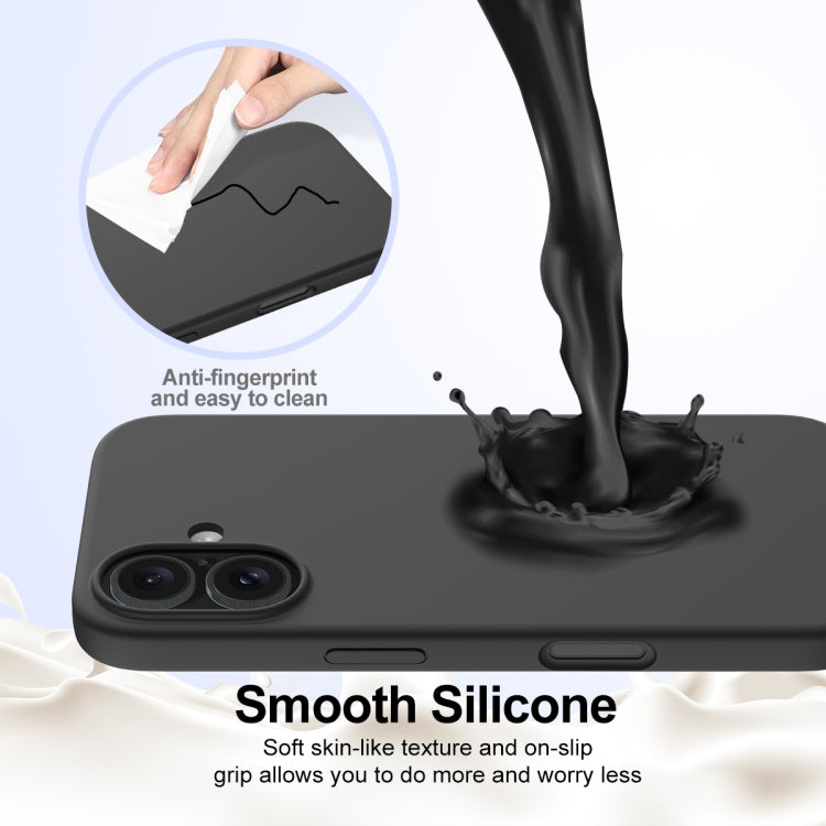 For iPhone 16 Shockproof Silicone Magsafe Phone Case