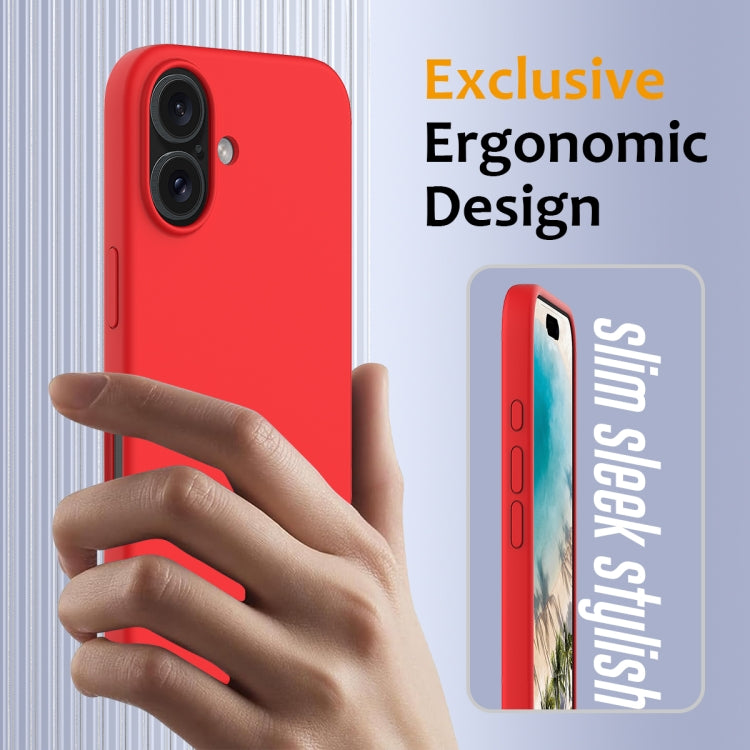 For iPhone 16 Shockproof Silicone Magsafe Phone Case