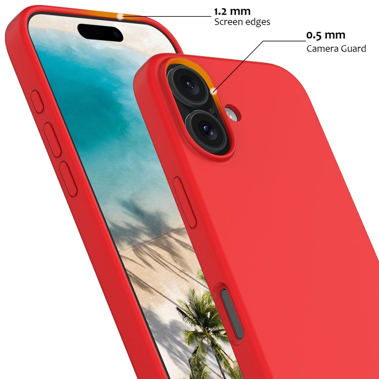 For iPhone 16 Shockproof Silicone Magsafe Phone Case